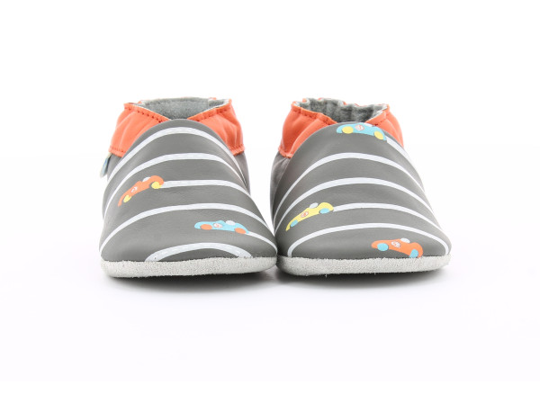 FUNNY TRAIN BEIGE CLAIR GRIS FUNNY TRAIN BEIGE CLAIR GRIS