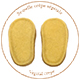 Semelles en crêpe végétale