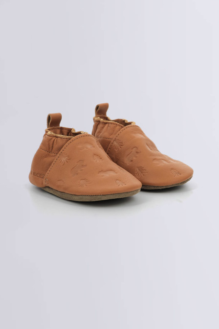Bear'S Walk camel - boys soft sole slippers - Robeez ©