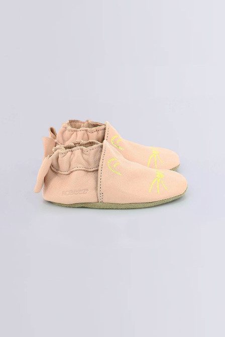 Goldy Cat - Chaussons souples rose clair pour fille - Robeez © Goldy Cat - Chaussons souples rose clair pour fille - Robeez ©