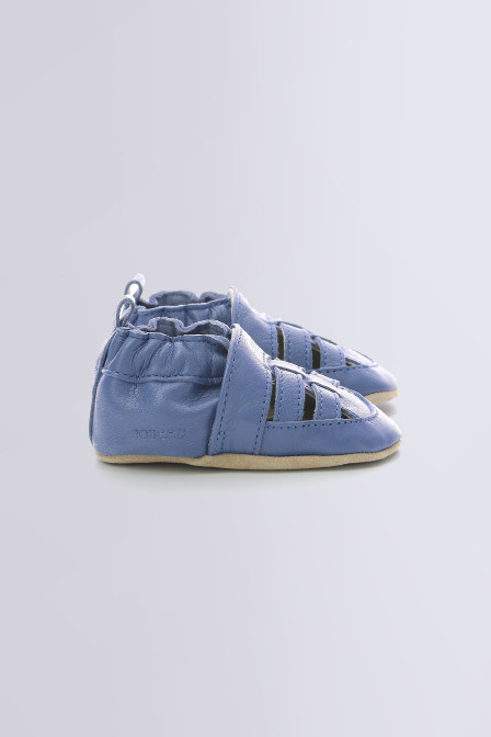 Sandiz Veg - blue first steps t-strap shoes  for girls and boys - Robeez © Sandiz Veg - blue first steps t-strap shoes  for girls and boys - Robeez ©